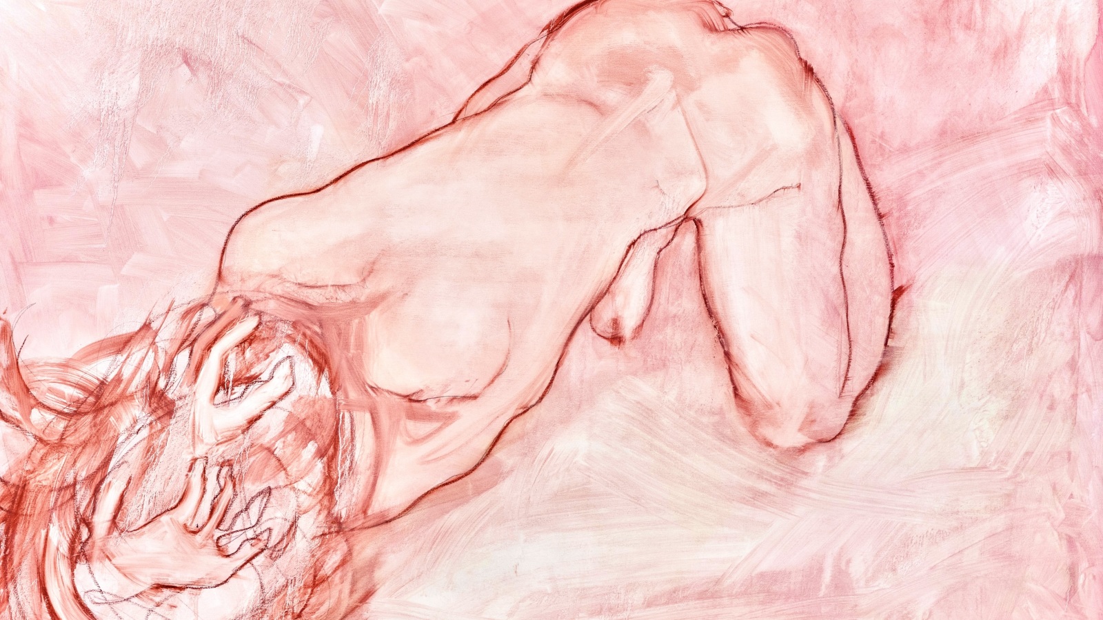 Dara Maillard, The Severed Heads: A powerful oil painting reflecting female trauma across European Art history. 